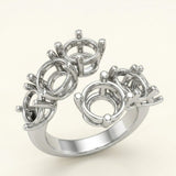 Open Spiral Ring