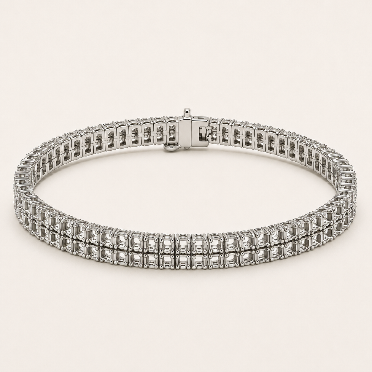 2 Row Tennis Bracelet