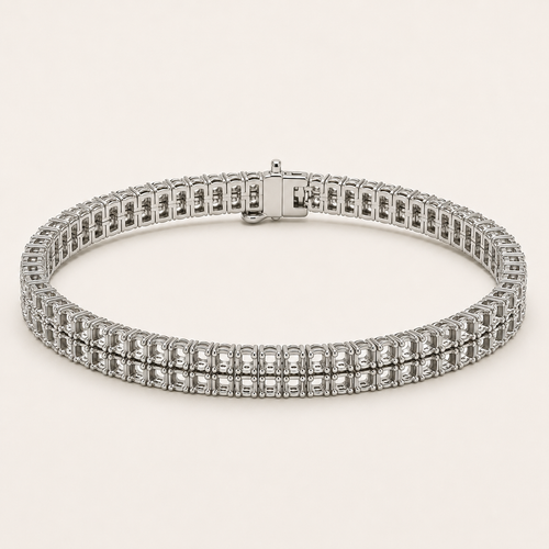 2 Row Tennis Bracelet