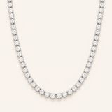 Classic 3Prong Tennis Necklace