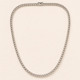 Classic 4Prong Tennis Necklace