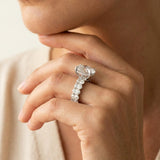 Engagement Ring Emerald