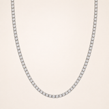 4 Prong Tennis Necklace Ultra Light
