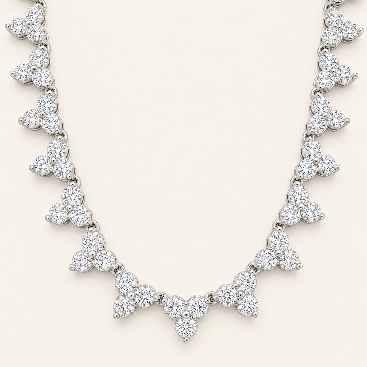 Tri Stone Necklace