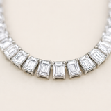 Emerald Tennis Necklace