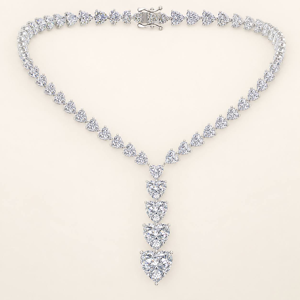 Heart Lariat Necklace