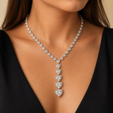 Heart Lariat Necklace
