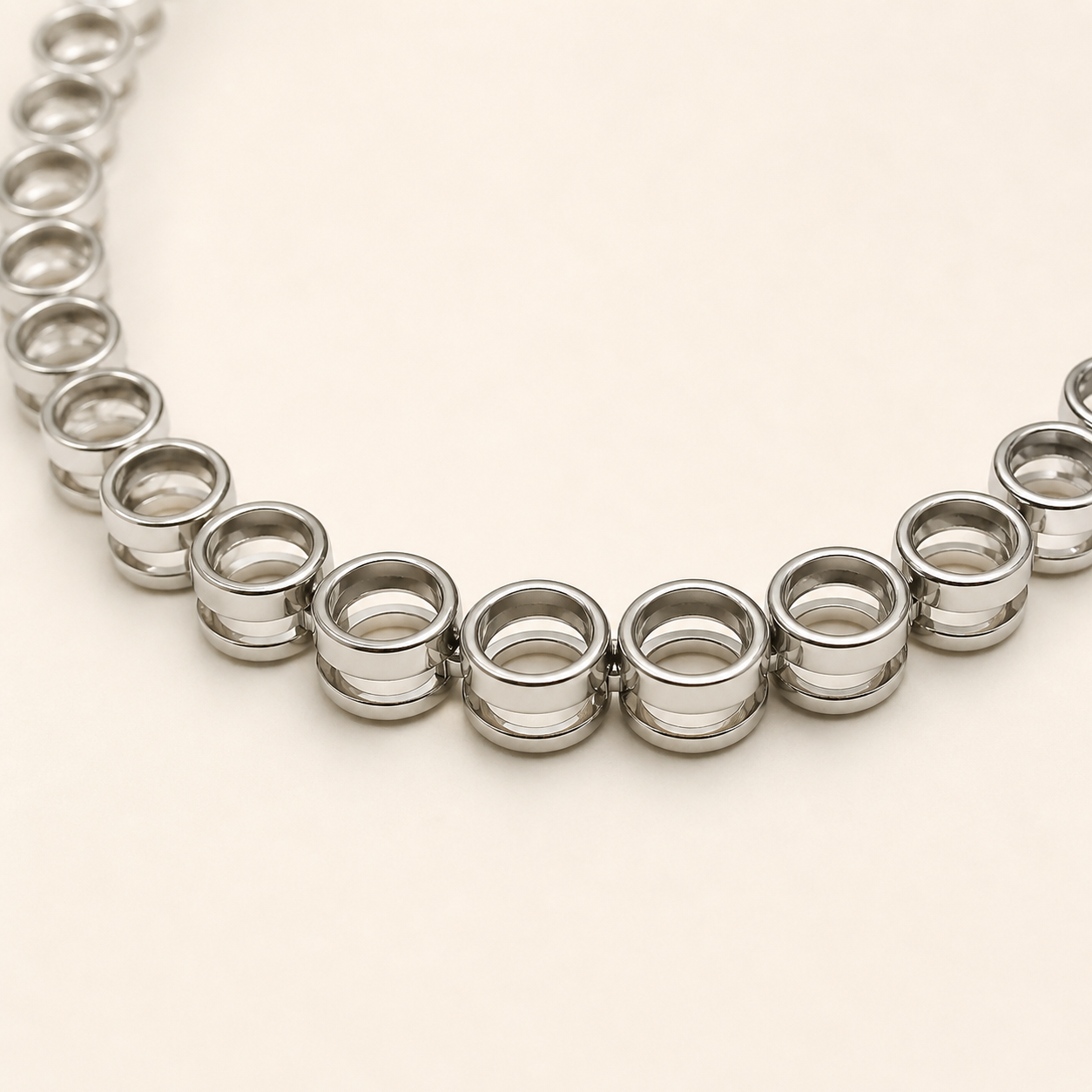 Tennis Necklace Bezel