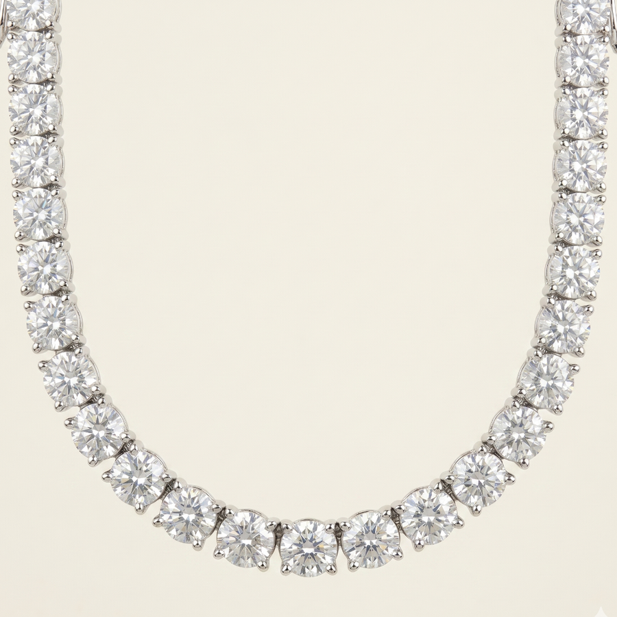 Tennis Necklace Illusion