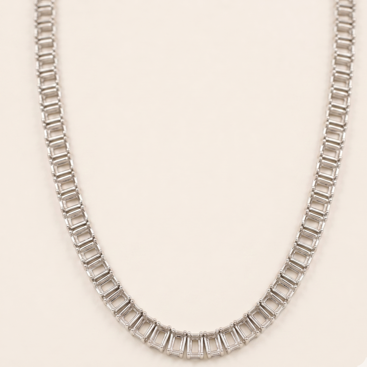 Emerald Tennis Necklace