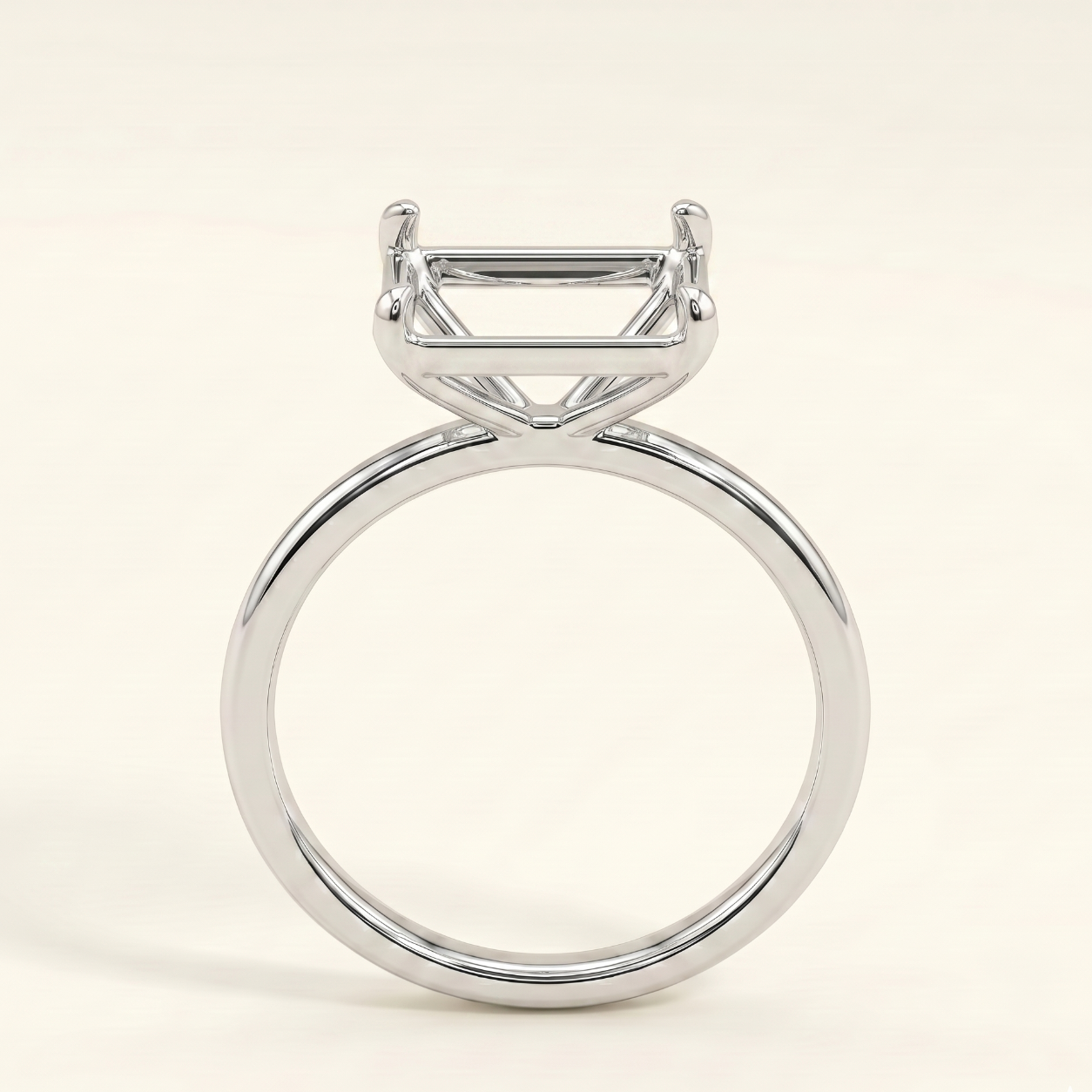 Engagement Ring Emerald