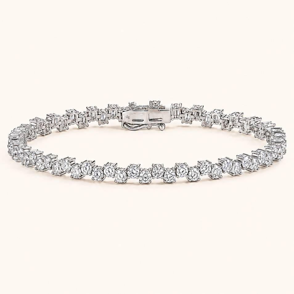 Tennis Bracelet Zigzag