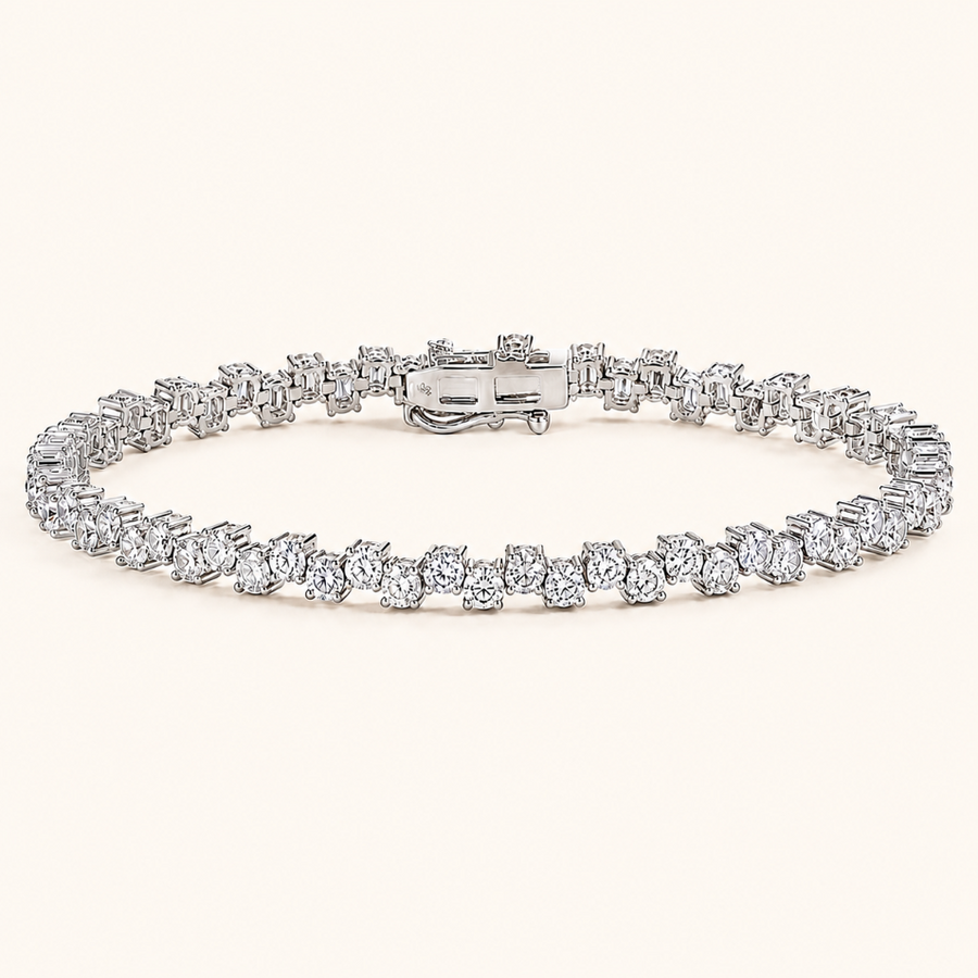 Tennis Bracelet Zigzag