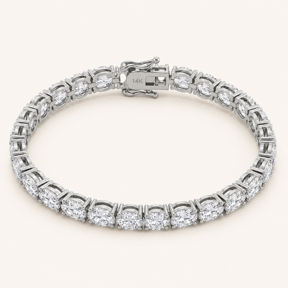 Oval Tennis Bracelet EW