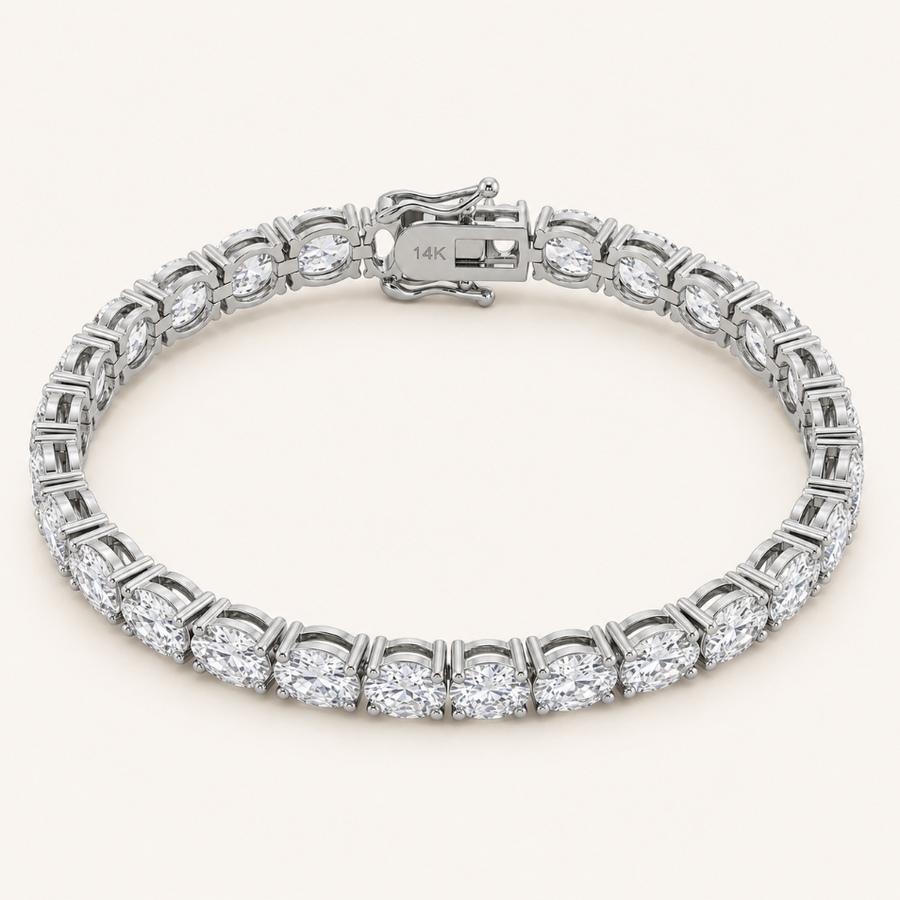 Oval Tennis Bracelet EW