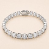 Crown Tennis Bracelet