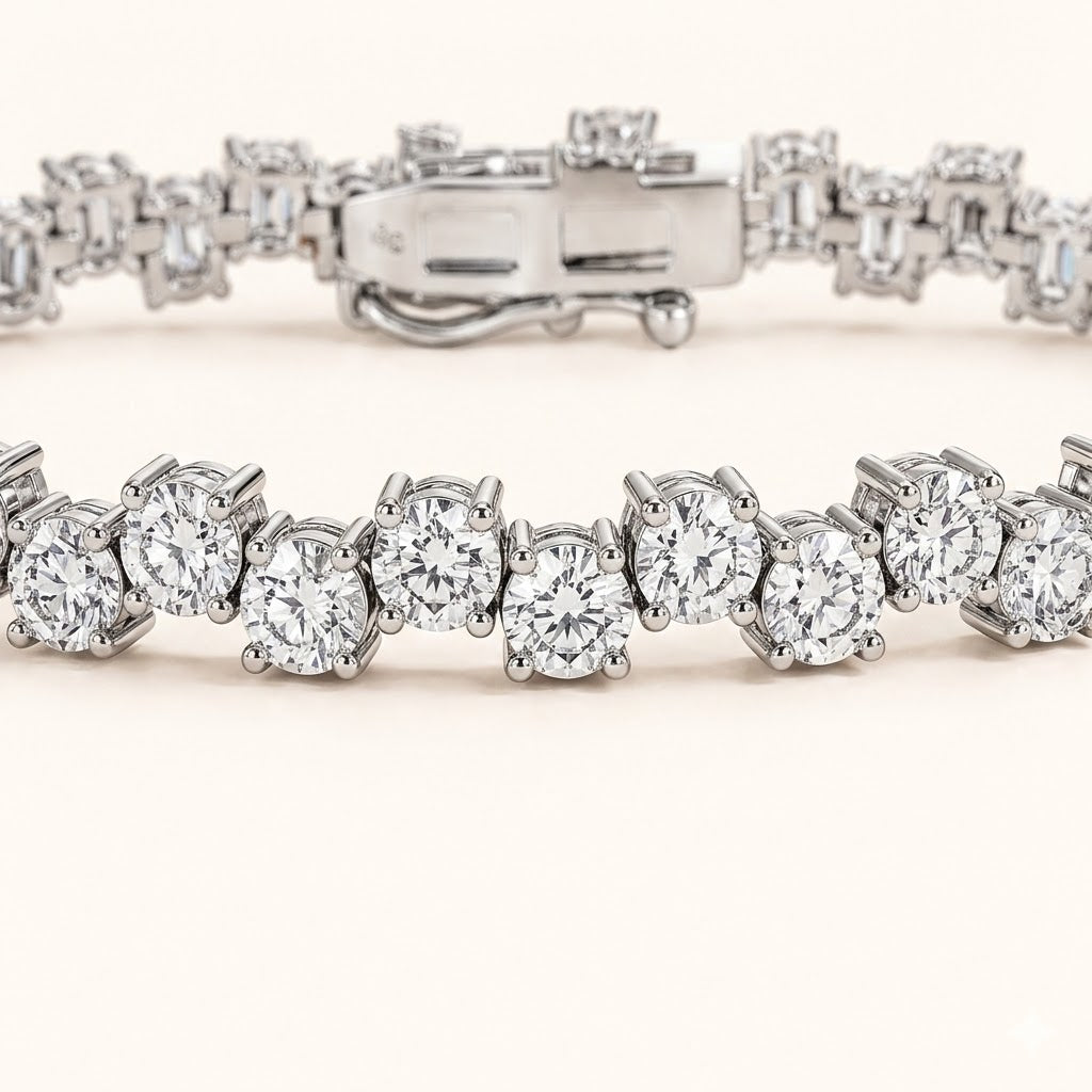 Tennis Bracelet Zigzag