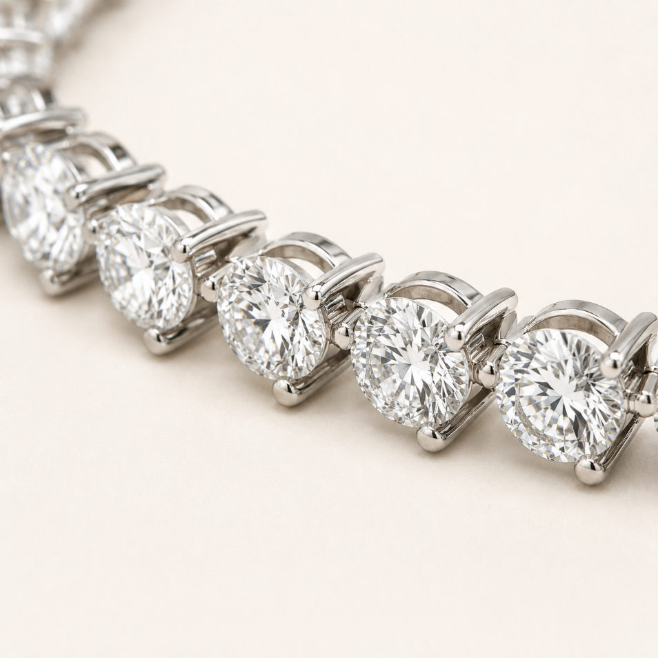 Classic 3Prong Tennis Bracelet