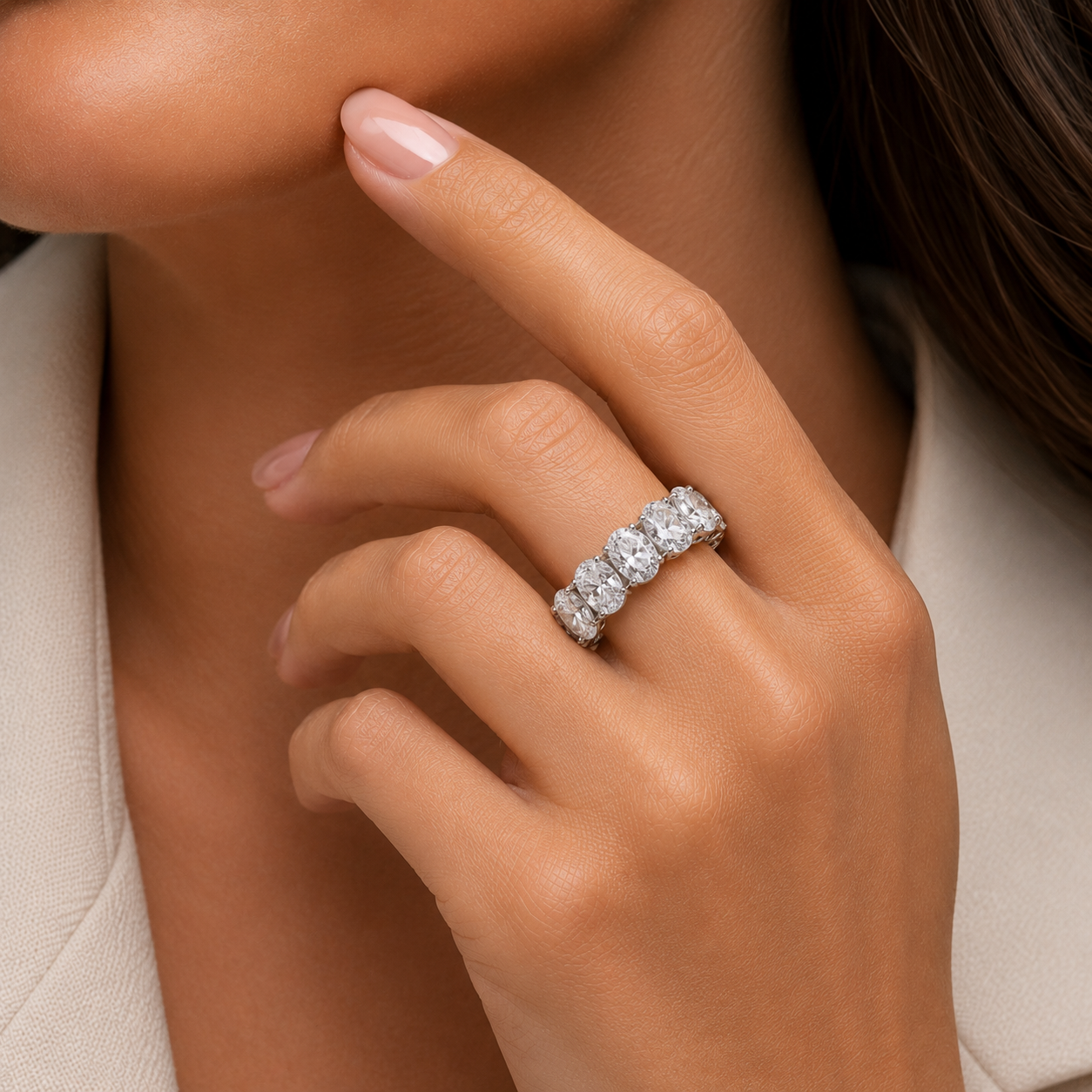 Eternity Band Oval NS