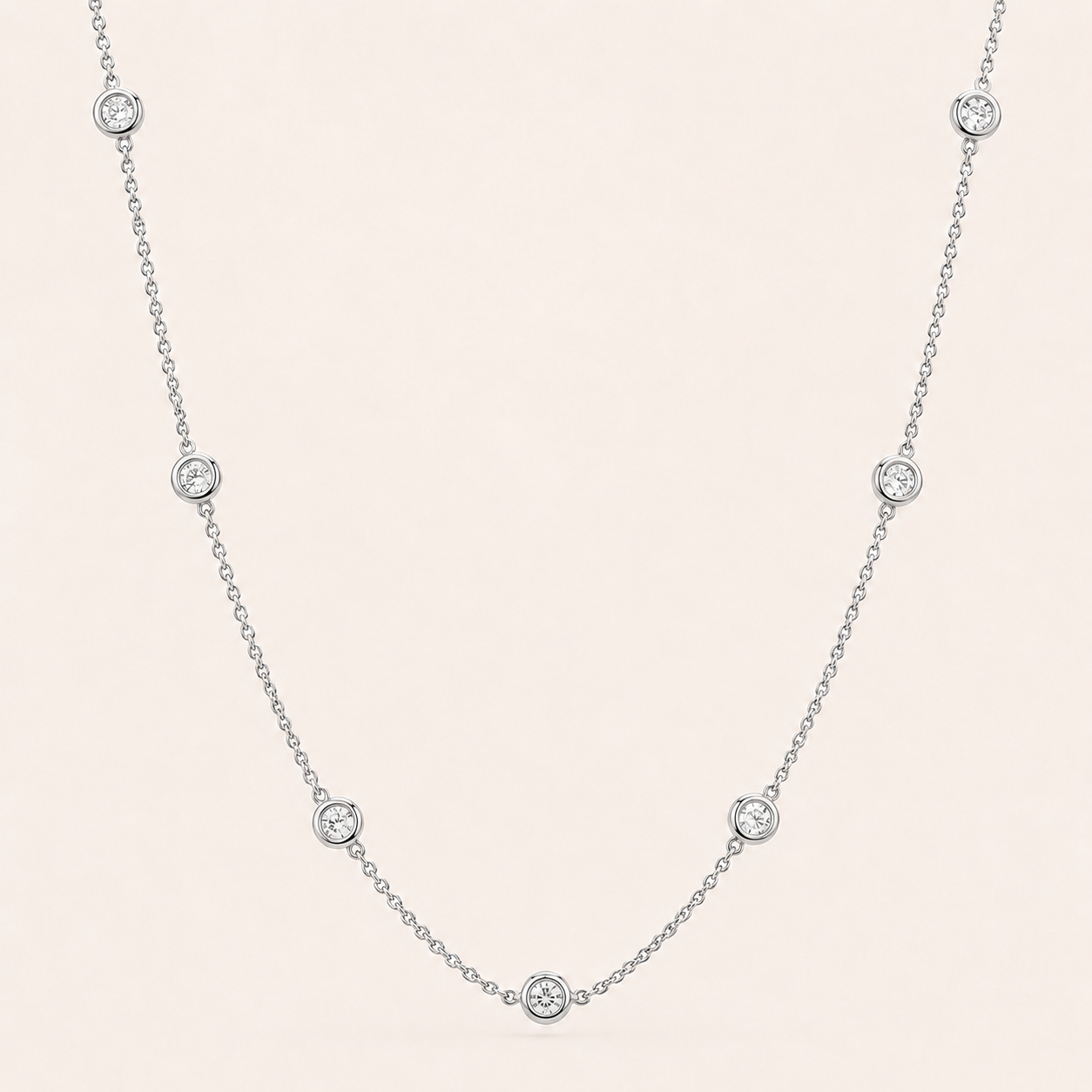 Diamond by the Yard Necklace