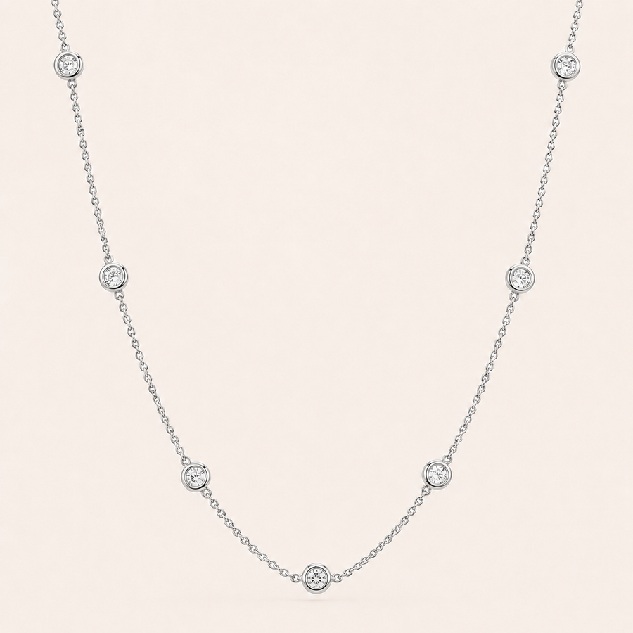 Diamond by the Yard Necklace