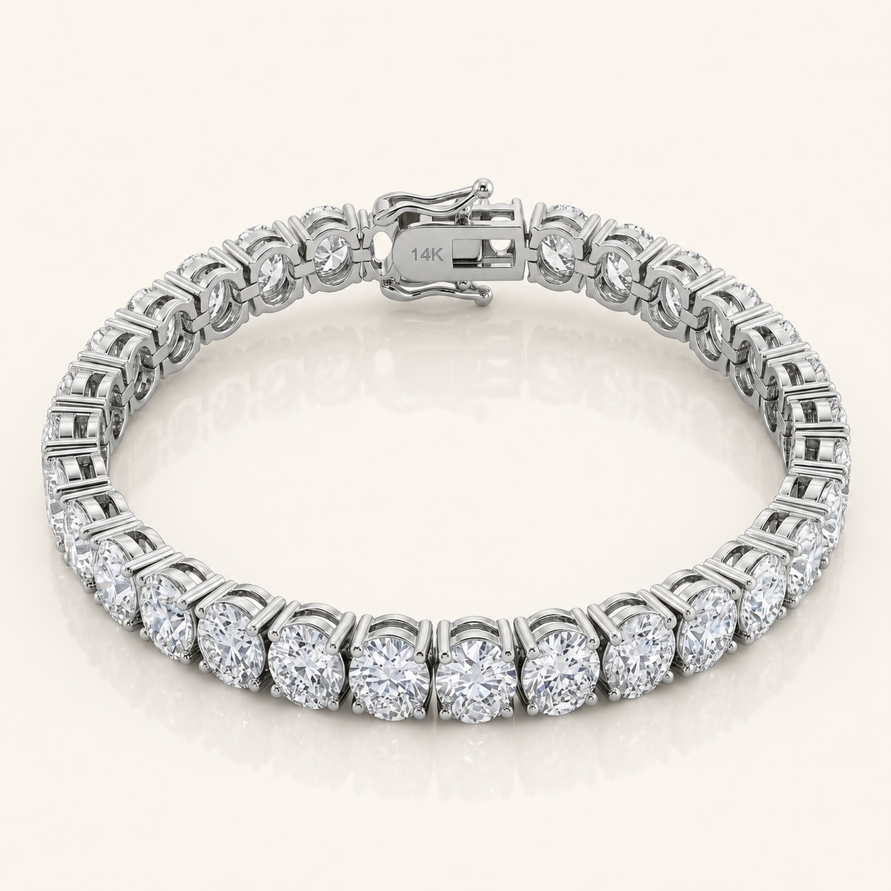 Oval Tennis Bracelet NS