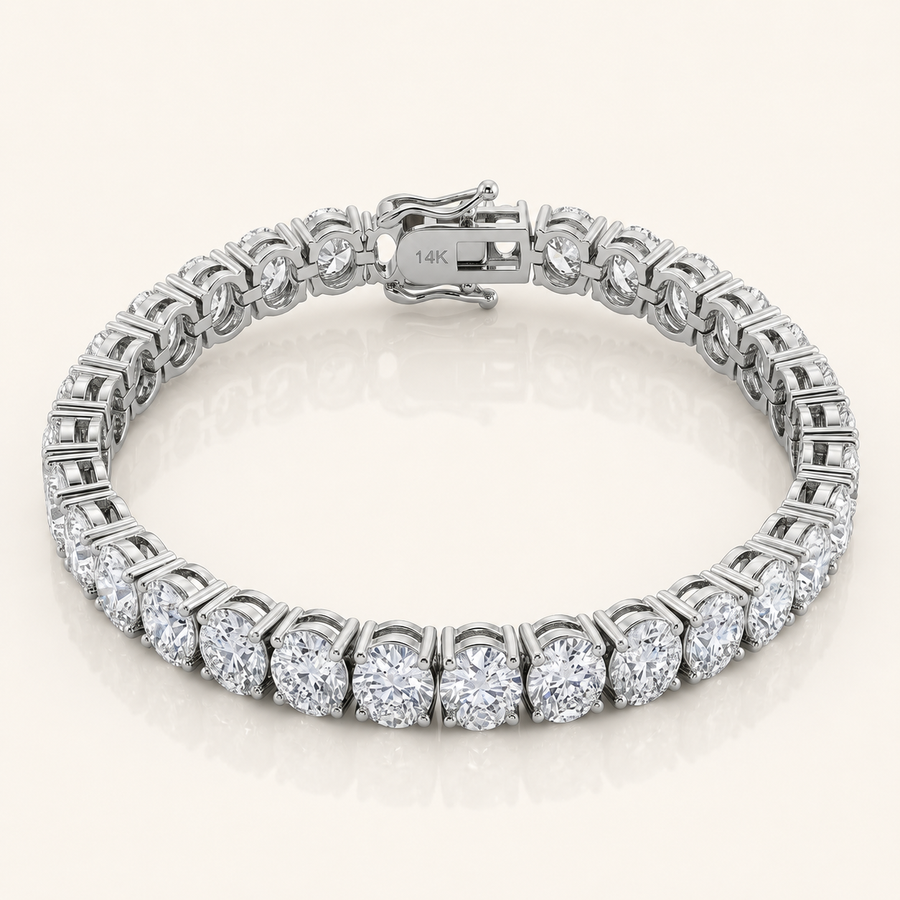 Oval Tennis Bracelet NS