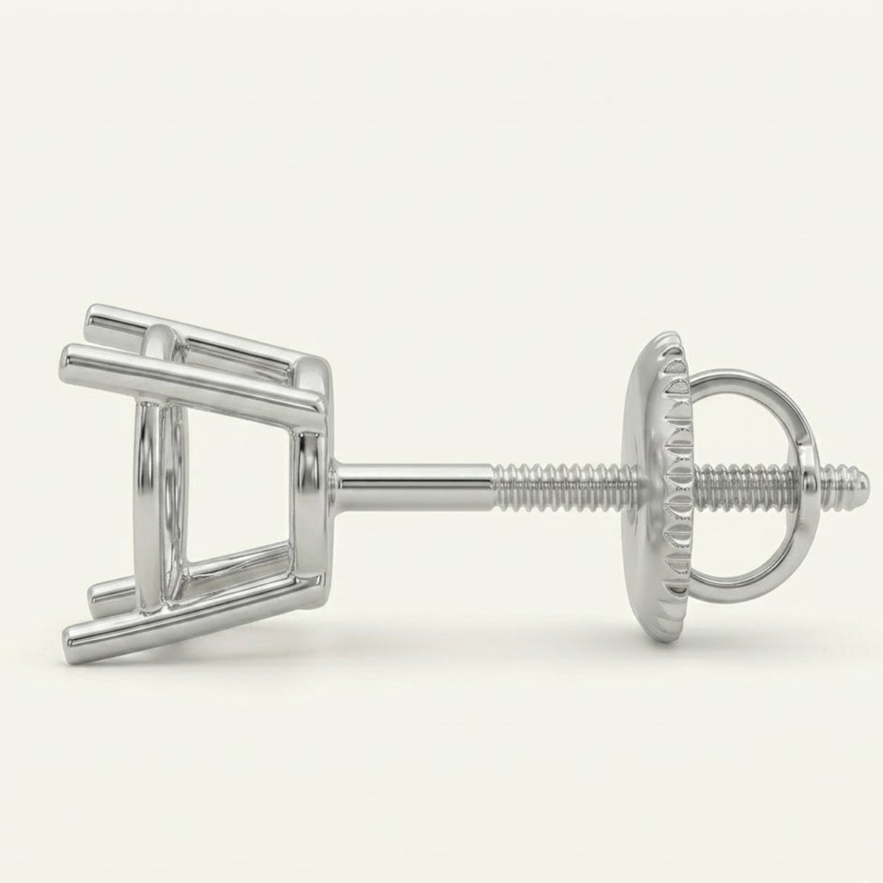 Stud Earing Classic 4Prong