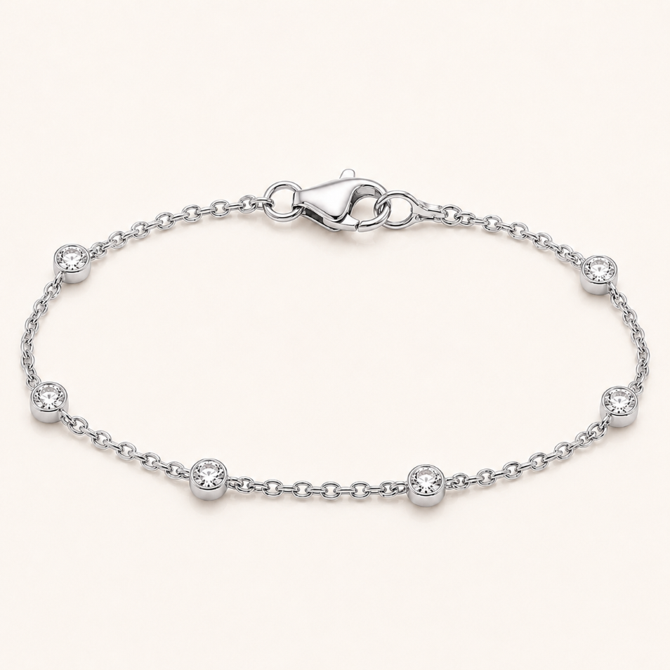 Diamond by the Yard Bracelet