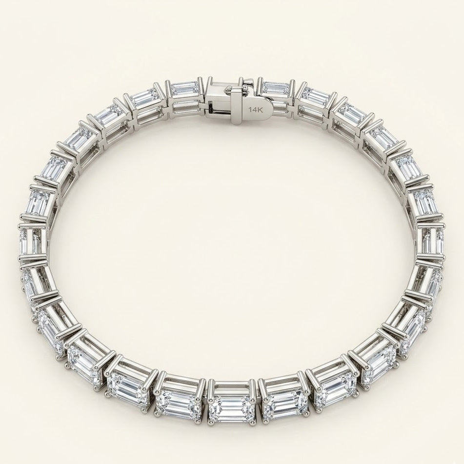 Emerald Tennis Bracelet-EW