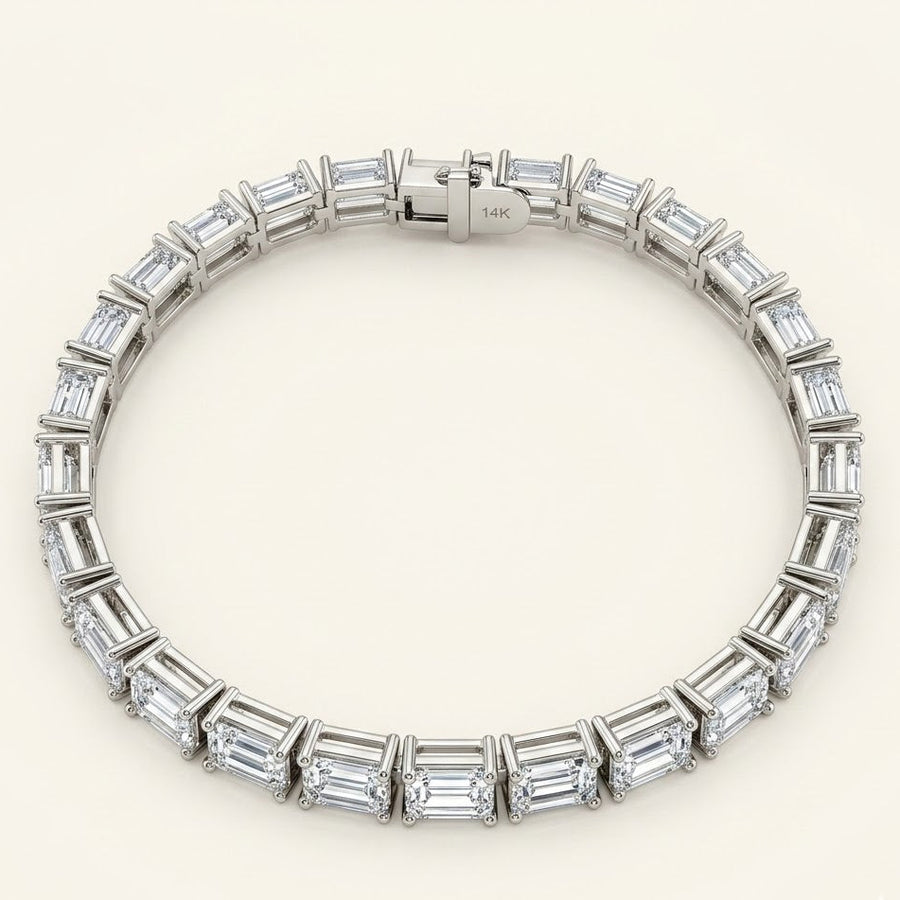 Emerald Tennis Bracelet-EW