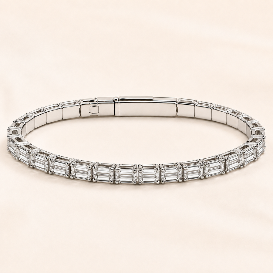 Emerald Flexible Bangle EW
