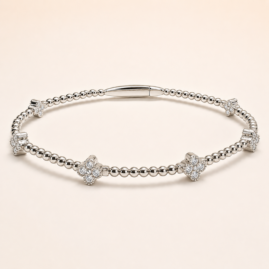 Clover Flexible Bangle