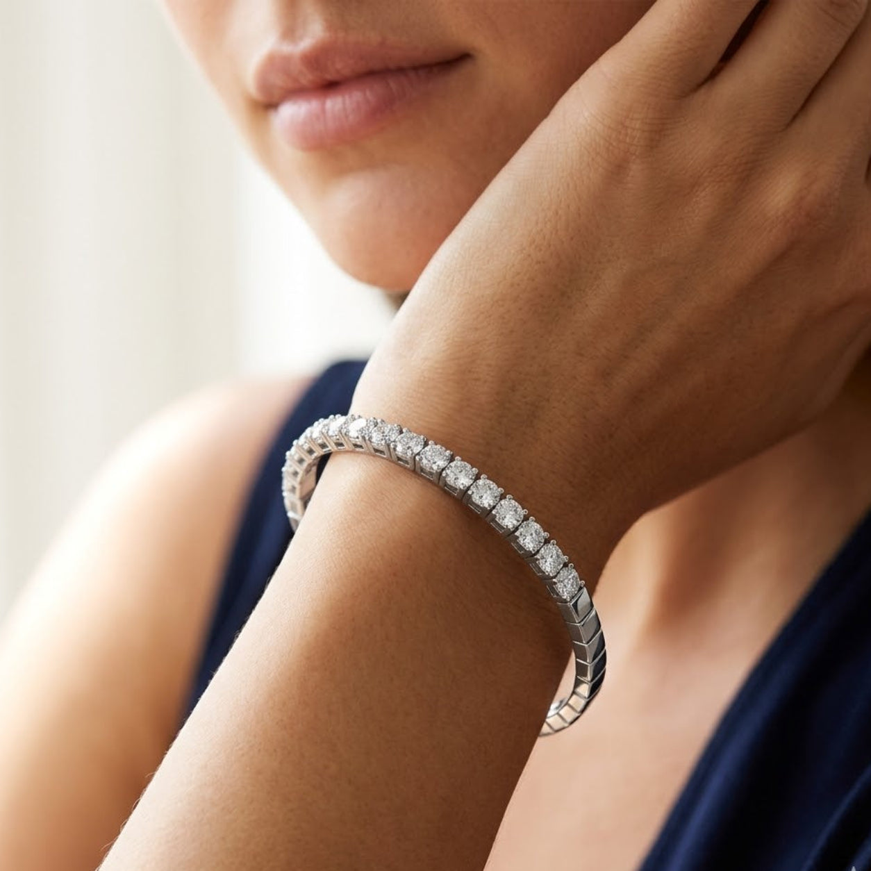 Half Setting Flex Bangles