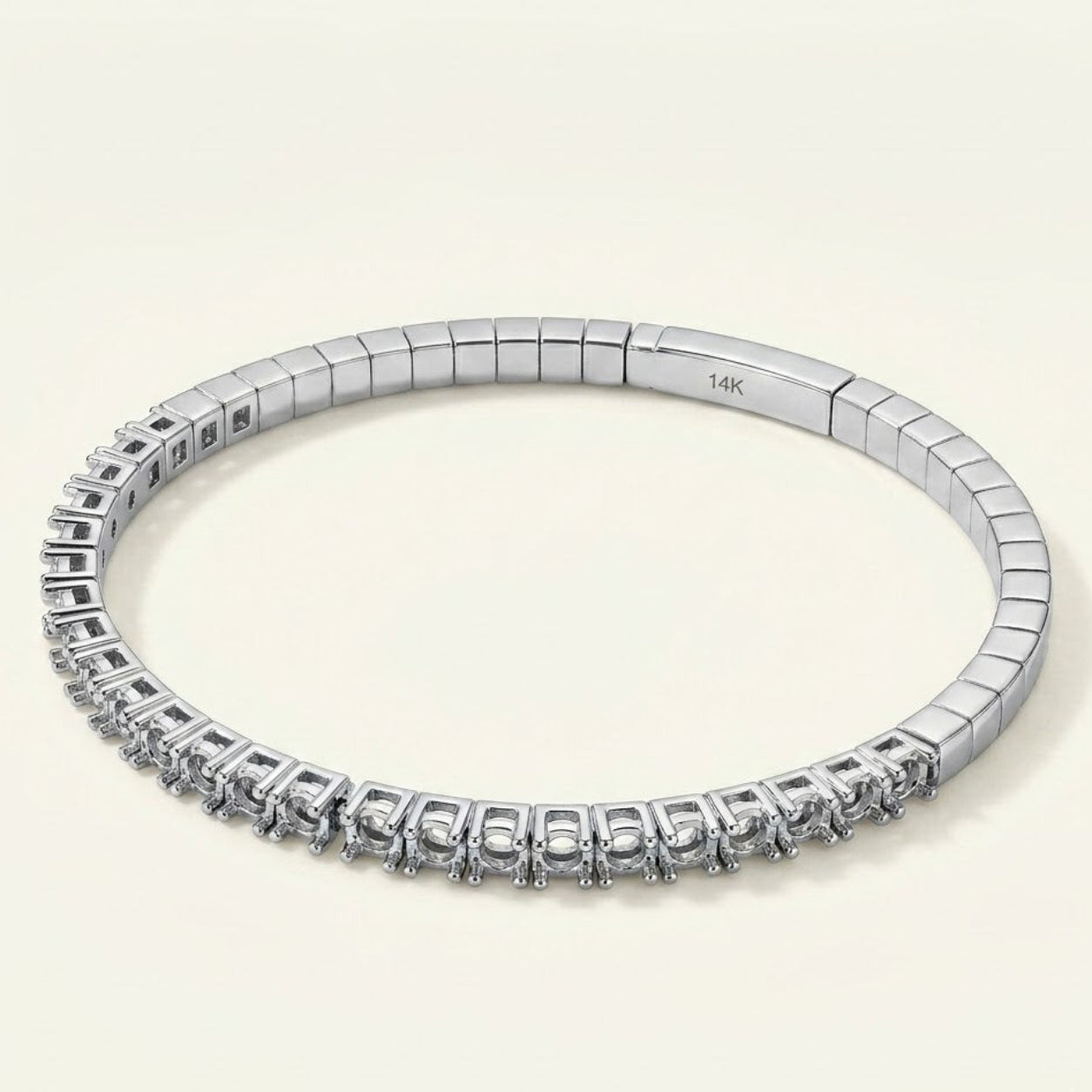 Half Setting Flex Bangles