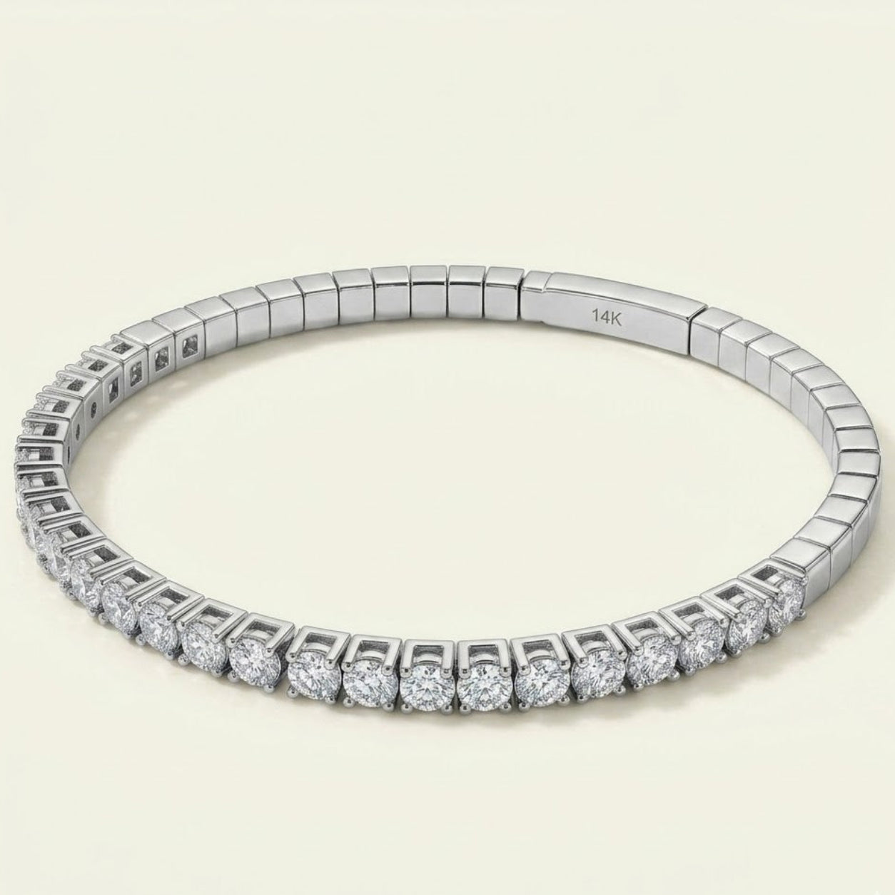 Half Setting Flex Bangles