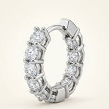Huggi Hoop Earing Round