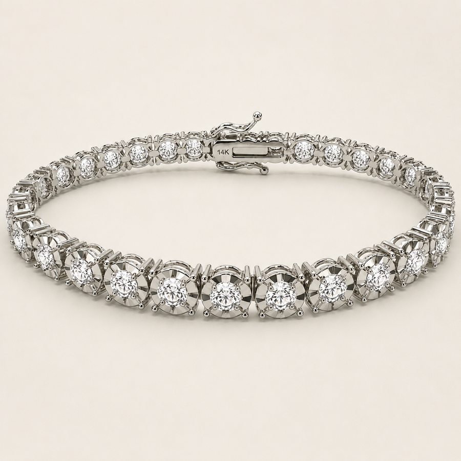 Tennis Bracelet Illusion
