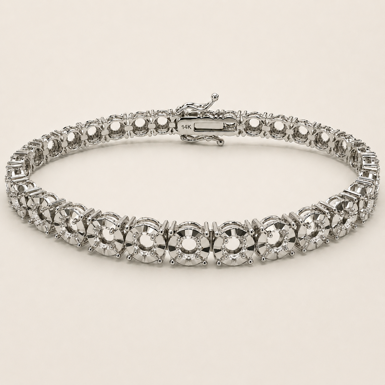 Tennis Bracelet Illusion
