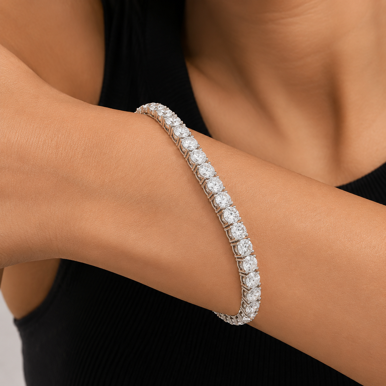 Tennis Bracelet Underclasp