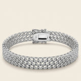 3 Row Tennis Bracelet
