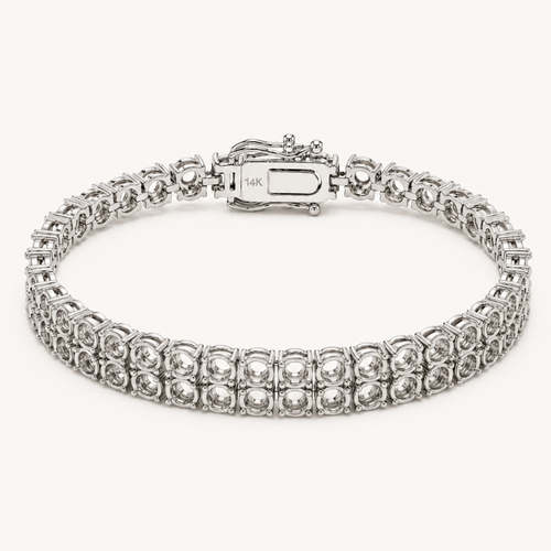 2 Row Tennis Bracelet
